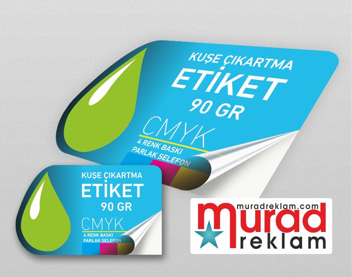 MAGÖ Özel Kesim Çıkartma Etiket