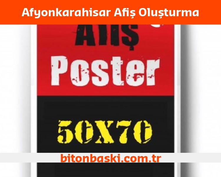 Afyonkarahisar Afiş Oluşturma