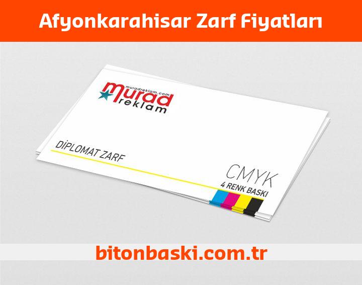 Afyonkarahisar Zarf Fiyatları