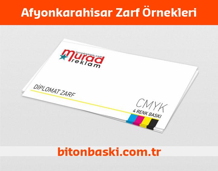 Afyonkarahisar Zarf Örnekleri