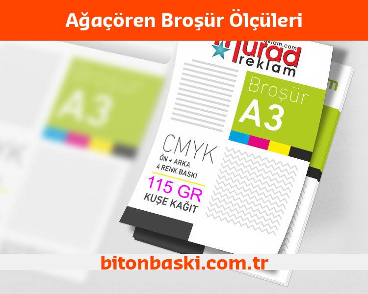 Ağaçören Broşür Ölçüleri