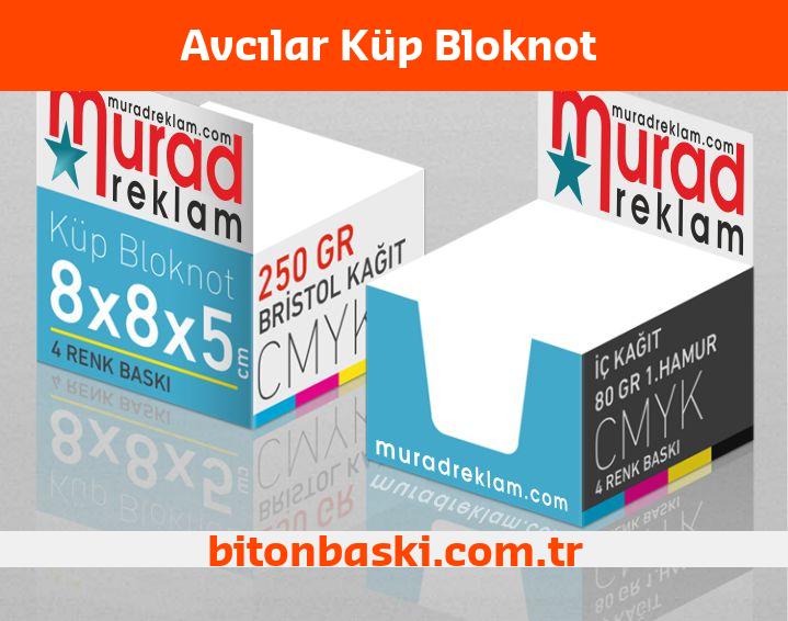 Avcılar Küp Bloknot 