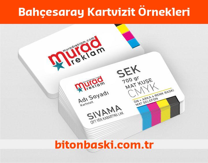 Bahçesaray Kartvizit Örnekleri