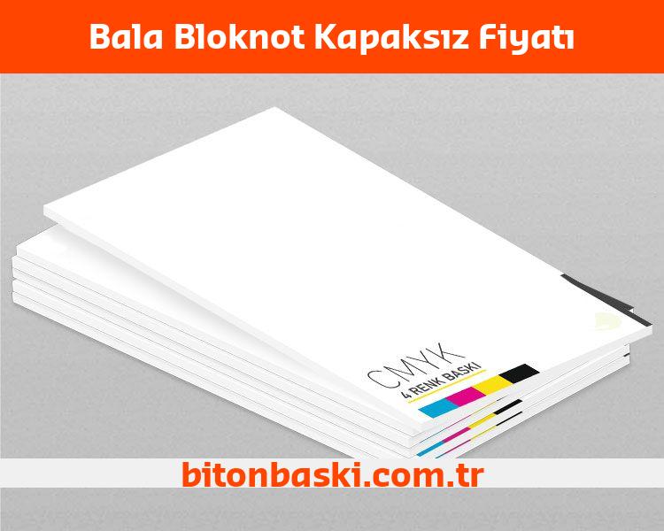 Bala Bloknot Kapaksız Fiyatı