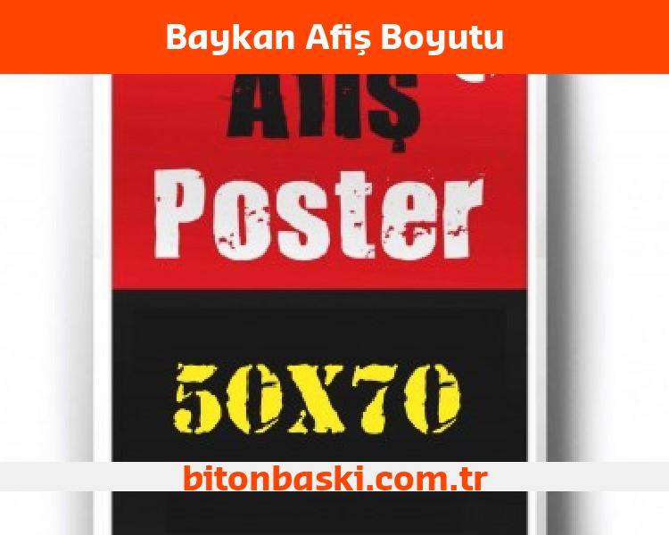 Baykan Afiş Boyutu