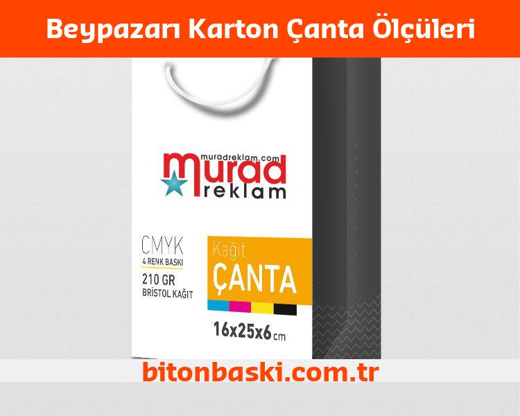 Beypazarı Karton Çanta Ölçüleri