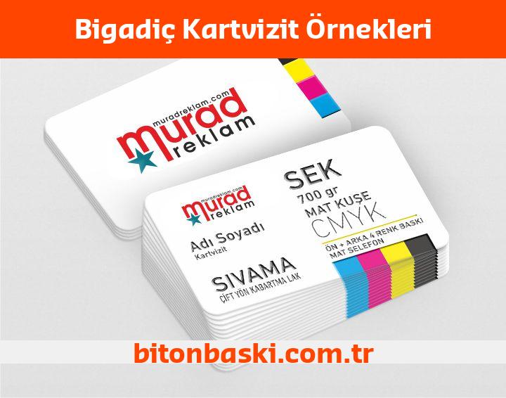 Bigadiç Kartvizit Örnekleri
