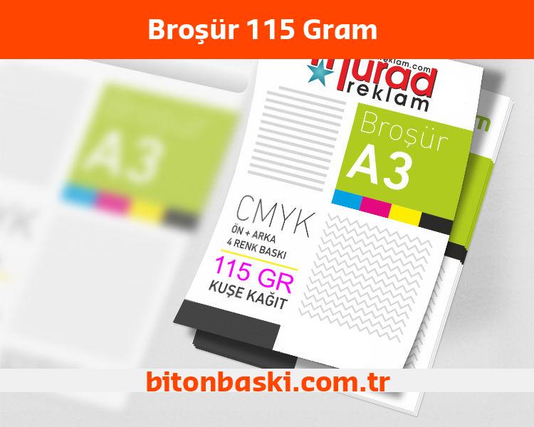  Broşür 115 Gram  
