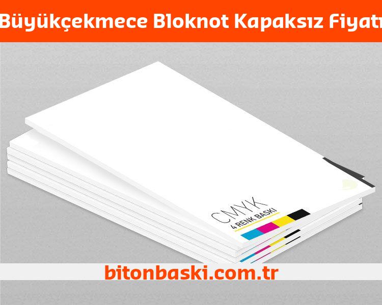 Büyükçekmece Bloknot Kapaksız Fiyatı
