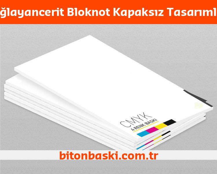 Çağlayancerit Bloknot Kapaksız Tasarımları