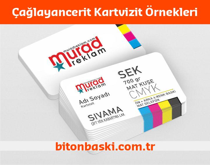 Çağlayancerit Kartvizit Örnekleri