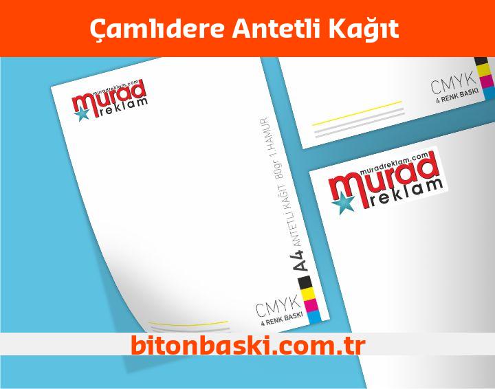 Çamlıdere Antetli Kağıt 