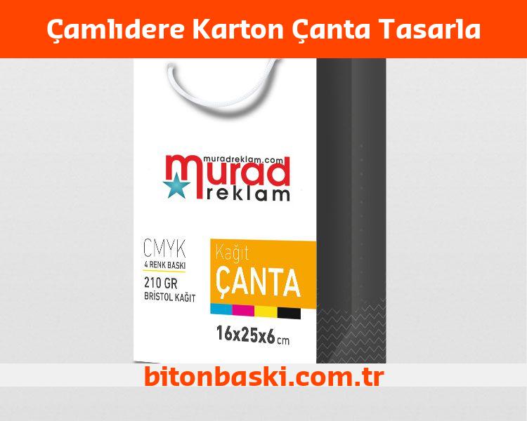 Çamlıdere Karton Çanta Tasarla