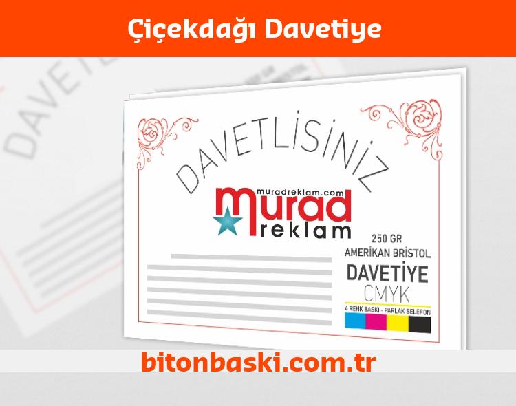 Çiçekdağı Davetiye 