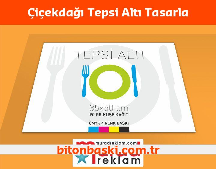 Çiçekdağı Tepsi Altı Tasarla
