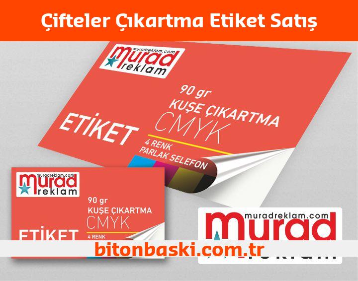 Çifteler Çıkartma Etiket Satış