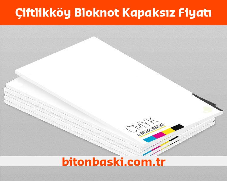 Çiftlikköy Bloknot Kapaksız Fiyatı