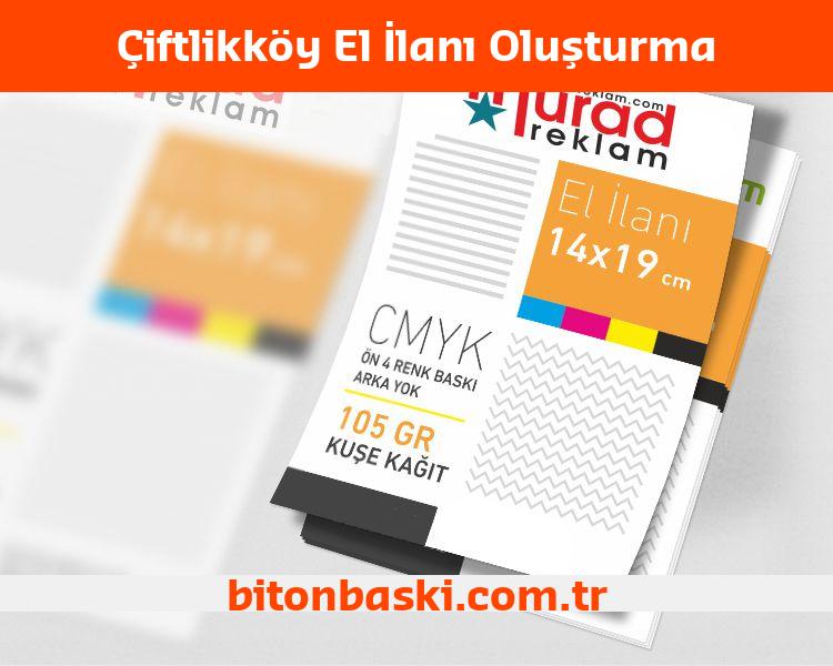 Çiftlikköy El İlanı Oluşturma