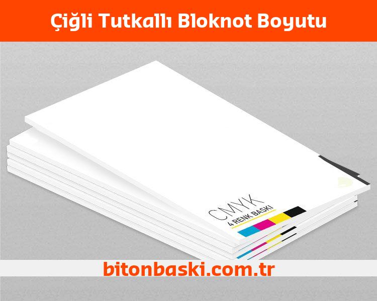 Çiğli Tutkallı Bloknot Boyutu