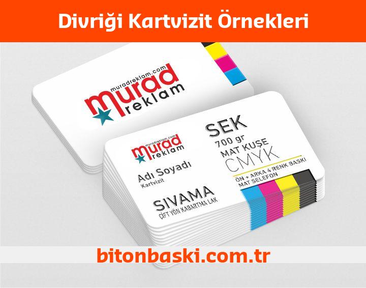 Divriği Kartvizit Örnekleri
