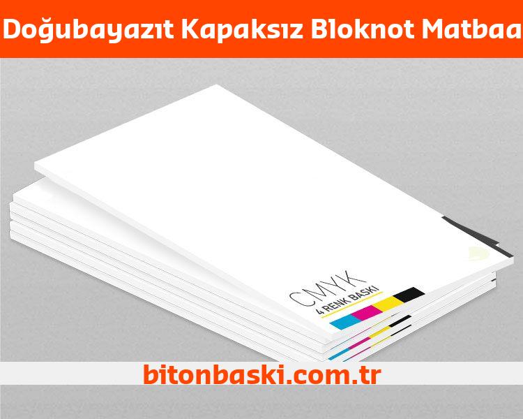 Doğubayazıt Kapaksız Bloknot Matbaa