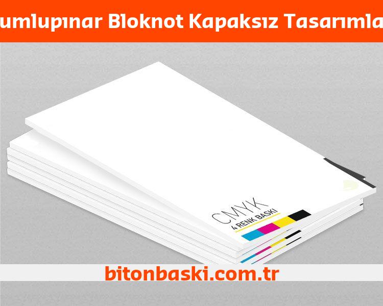Dumlupınar Bloknot Kapaksız Tasarımları