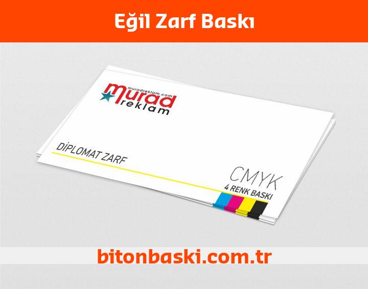 Eğil Zarf Baskı