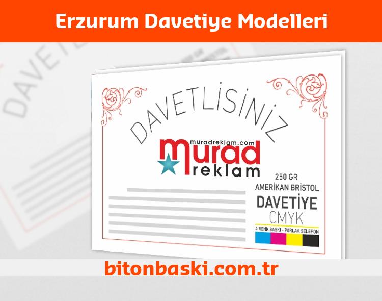Erzurum Davetiye Modelleri