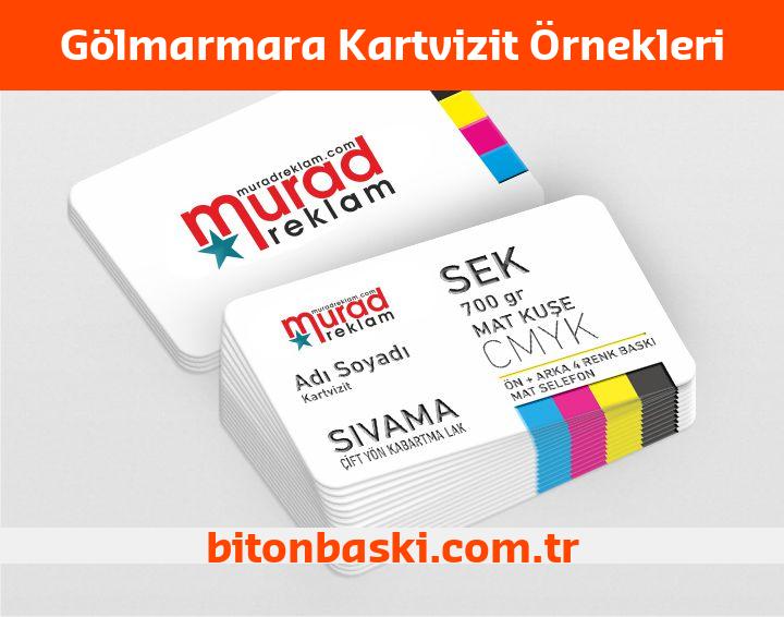 Gölmarmara Kartvizit Örnekleri