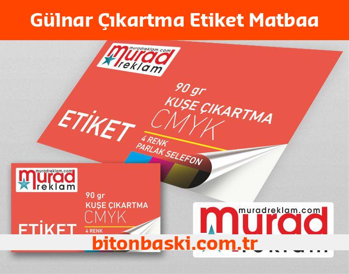 Gülnar Çıkartma Etiket Matbaa