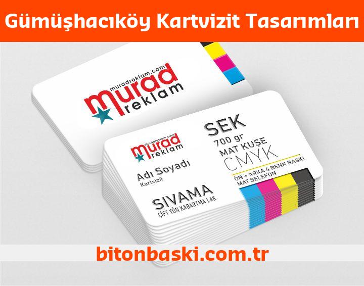 Gümüşhacıköy Kartvizit Tasarımları