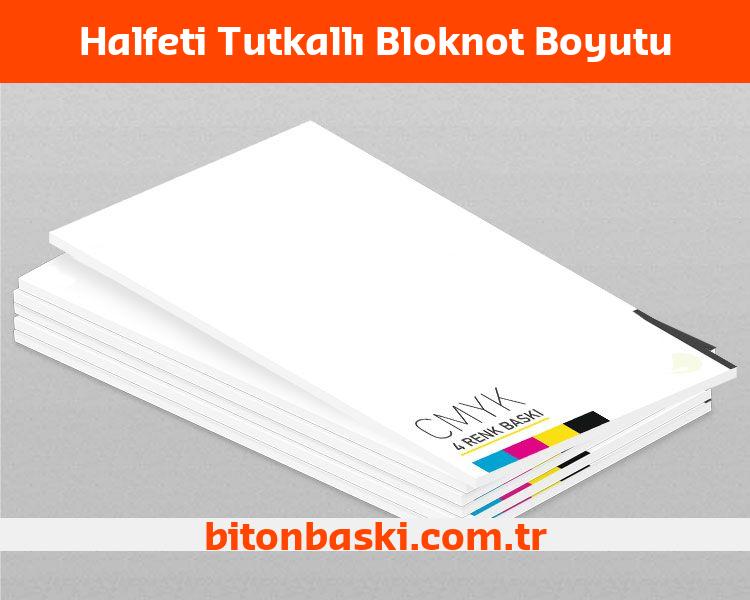 Halfeti Tutkallı Bloknot Boyutu
