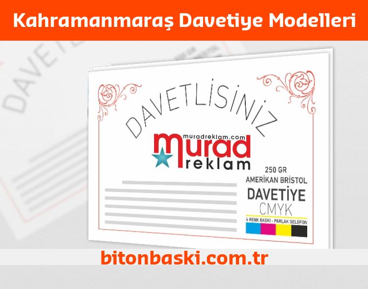Kahramanmaraş Davetiye Modelleri