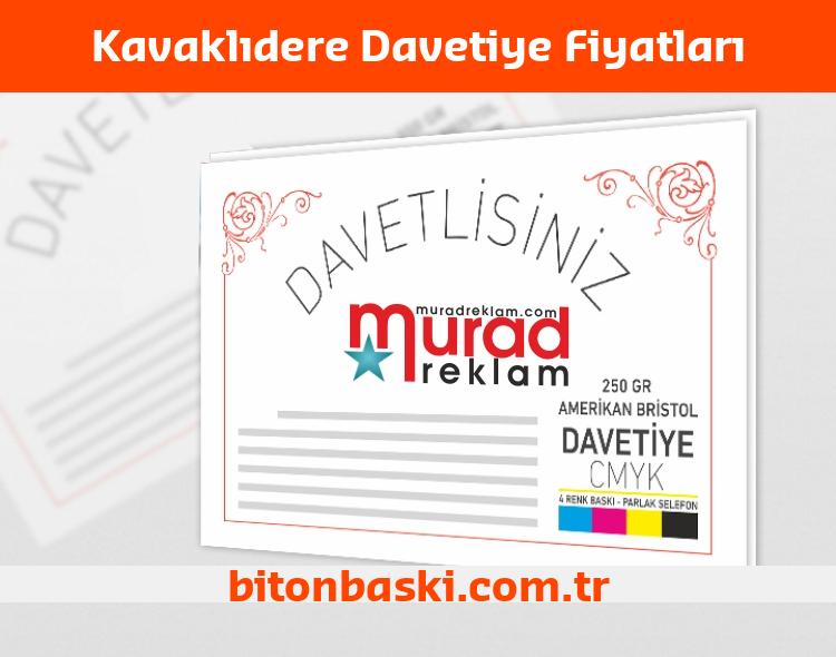 Kavaklıdere Davetiye Fiyatları