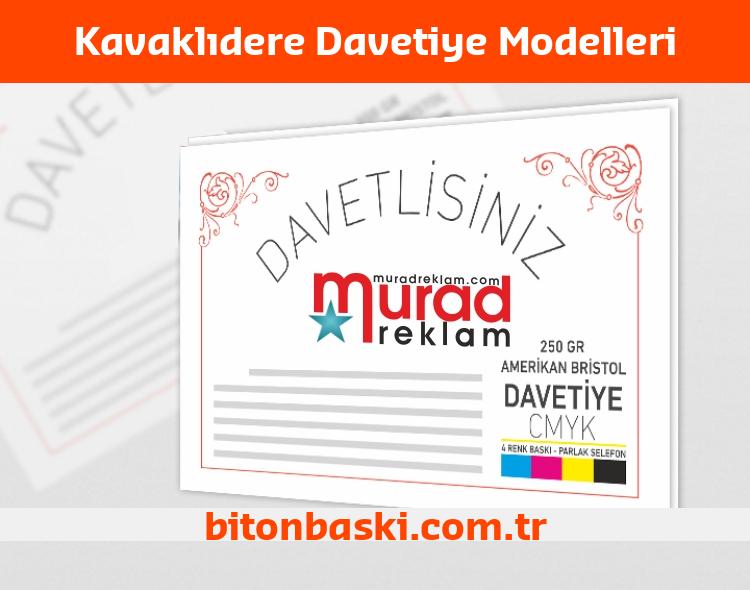 Kavaklıdere Davetiye Modelleri