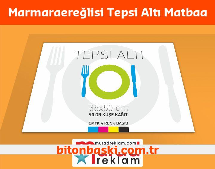 Marmaraereğlisi Tepsi Altı Matbaa