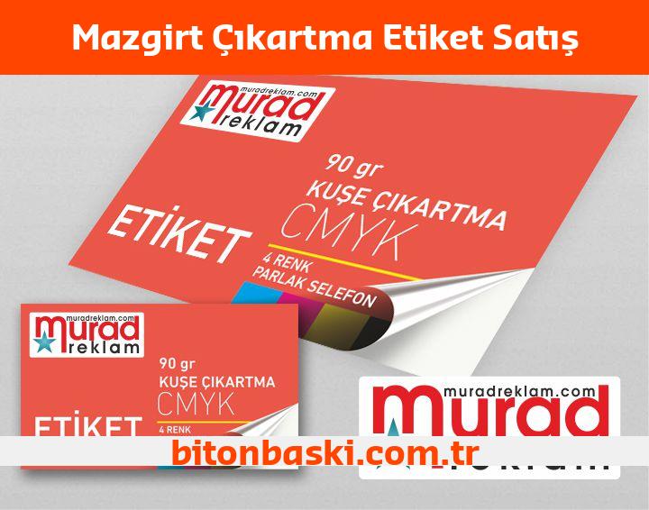 Mazgirt Çıkartma Etiket Satış