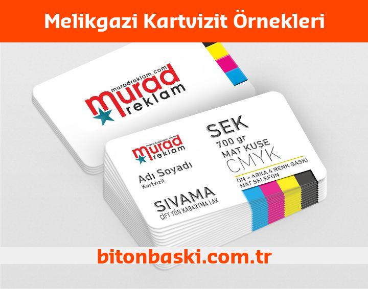 Melikgazi Kartvizit Örnekleri