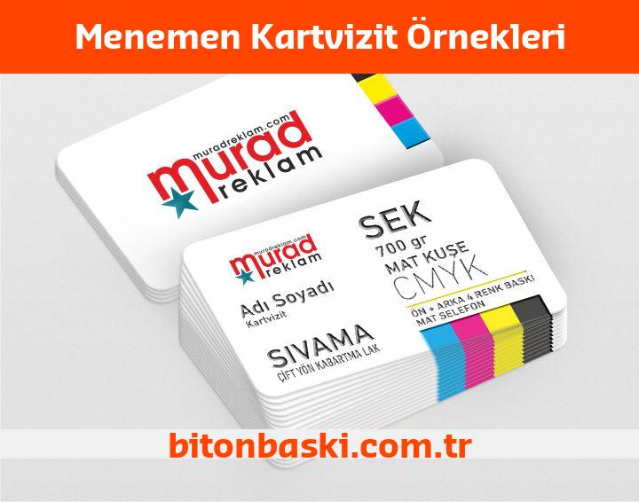 Menemen Kartvizit Örnekleri
