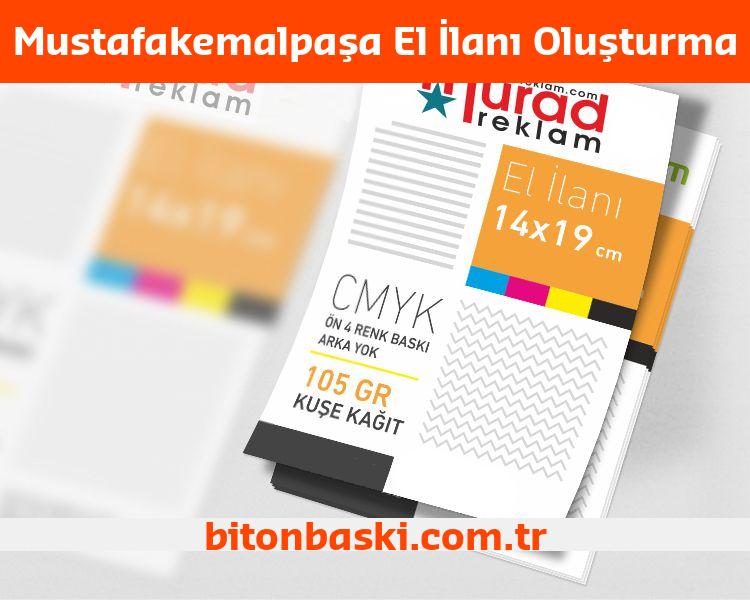 Mustafakemalpaşa El İlanı Oluşturma
