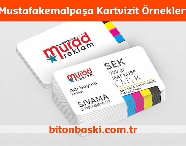 Mustafakemalpaşa Kartvizit Örnekleri