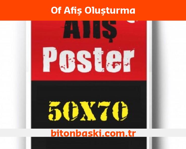 Of Afiş Oluşturma