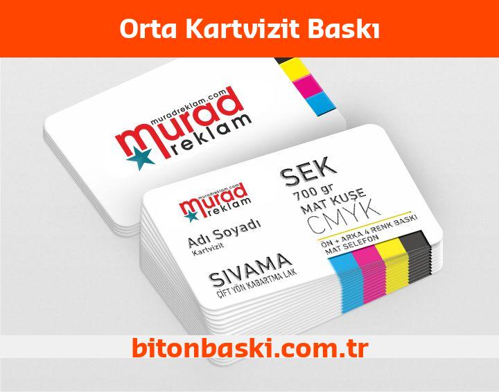 Orta Kartvizit Baskı