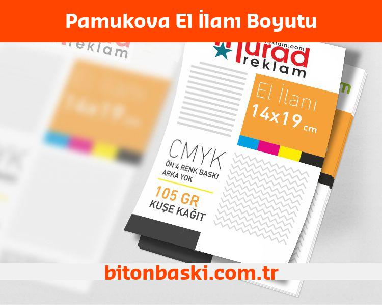 Pamukova El İlanı Boyutu