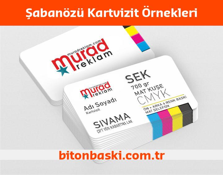 Şabanözü Kartvizit Örnekleri