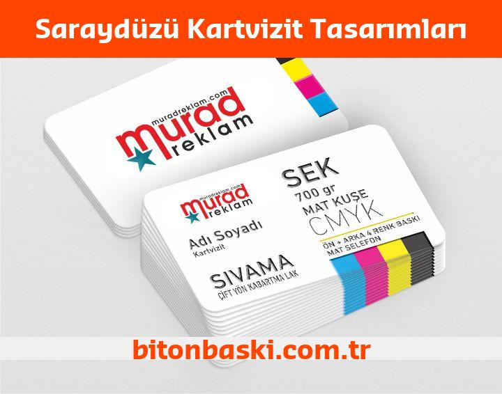 Saraydüzü Kartvizit Tasarımları