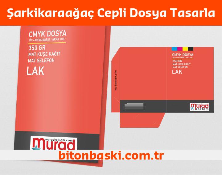 Şarkikaraağaç Cepli Dosya Tasarla