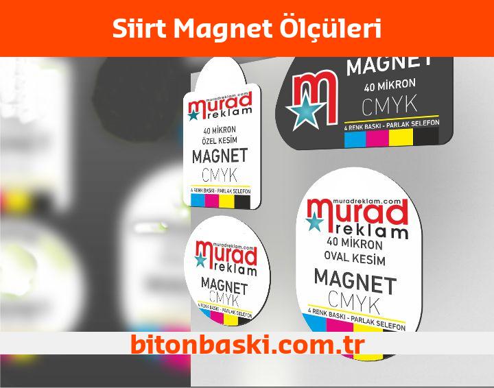 Siirt Magnet Ölçüleri