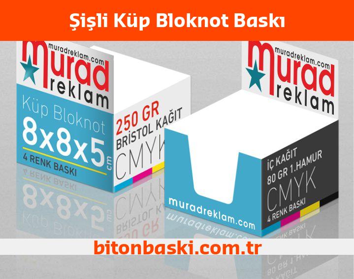 Şişli Küp Bloknot Baskı