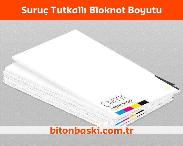 Suruç Tutkallı Bloknot Boyutu